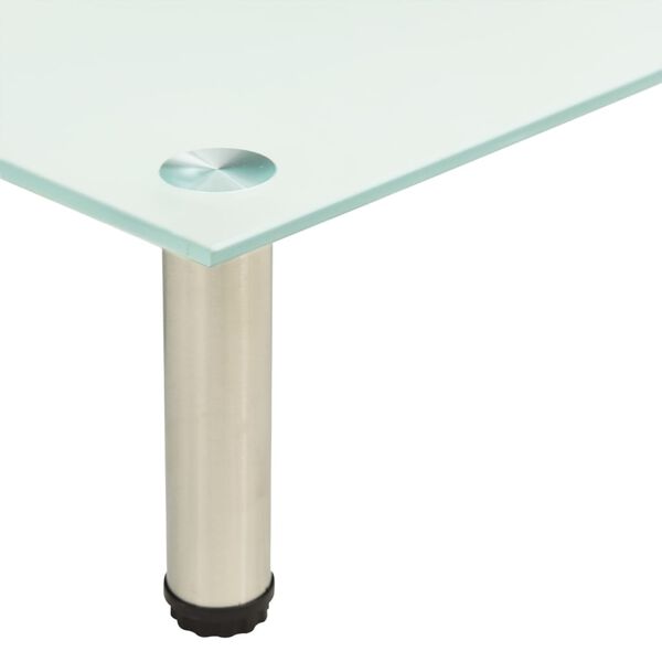 vidaXL TV-taso himmeä 60x35x17 cm karkaistu lasi
