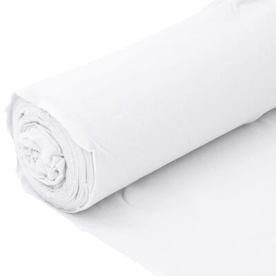 vidaXL Geotekstiilikalvo valkoinen 1 x 150 m polyesterikuitu