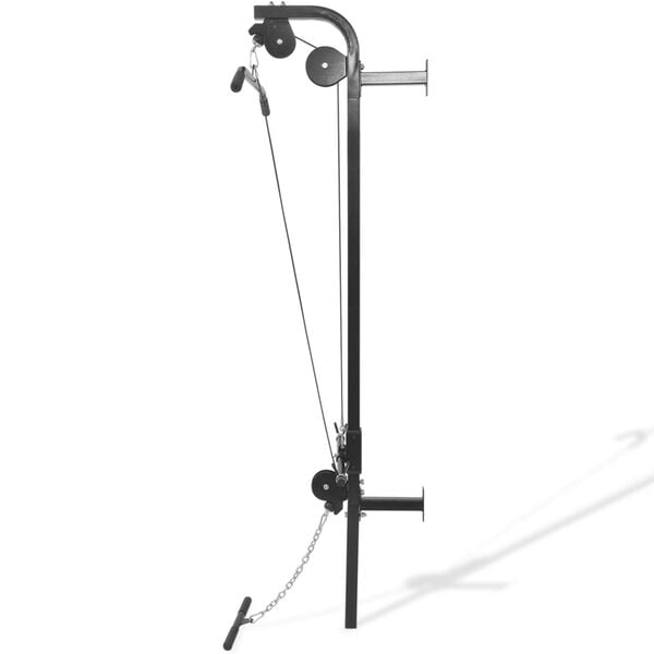 vidaXL Sein&auml;kiinnitett&auml;v&auml; Kotikuntosali 2 Taljaa