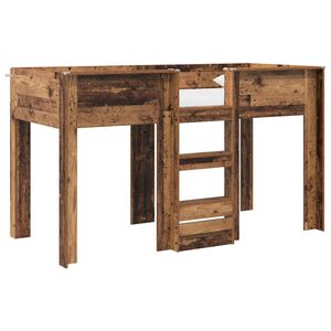 vidaXL Kerross&auml;nky Lapset Vanha puu 2FT6 Small Single Tekninen puu