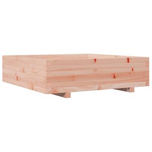 vidaXL Kukkalaatikko 90x90x26,5 cm t&auml;ysi douglaskuusi