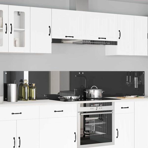 vidaXL Keittiön suojapaneeli 2 pcs Tumma harmaa 120 x 40 cm