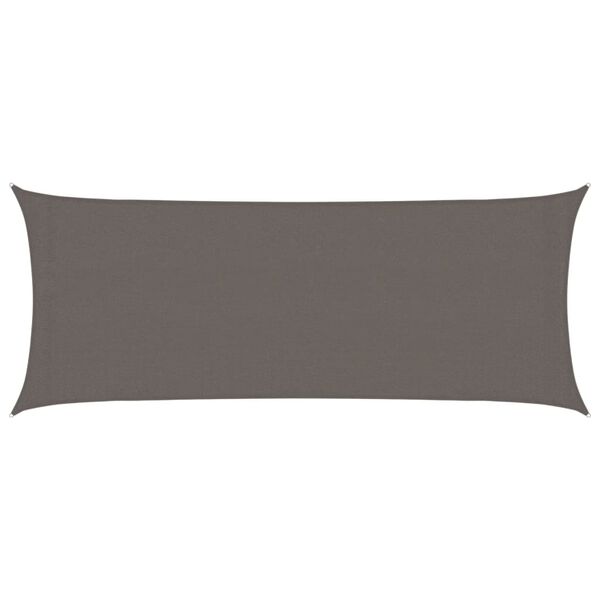 vidaXL Aurinkopurje 160 g/m&sup2; antrasiitti 2x4,5 m HDPE