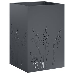 vidaXL Puutarha ruukku Antrasiitti 50 x 50 x 75 cm