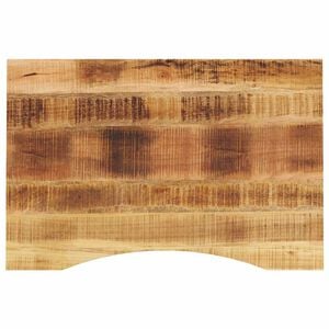 vidaXL P&ouml;yt&auml;levy kaarella 100x50x2,5 cm t&auml;ysi karkea mangopuu