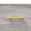 vidaXL Sein&auml;kaappi harmaa Sonoma 80x36,5x35 cm tekninen puu