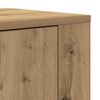 vidaXL Highboard artesaani tammi 80 x 33 x 150 cm Tekninen puu
