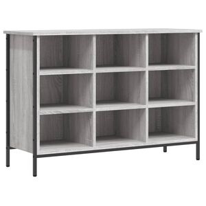 vidaXL Kenk&auml;kaappi harmaa Sonoma 100x35x70 cm tekninen puu