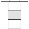 vidaXL liukuovi laitteistosarjalla 102,5x205 cm karkaistu lasi