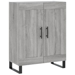 vidaXL Senkki harmaa Sonoma 69,5x34x90 cm tekninen puu
