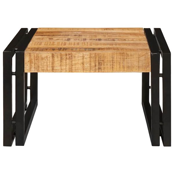 vidaXL Kylpyhuoneshelf Ruskea 40 x 50 x 23 cm Kovan karkean mangopuun