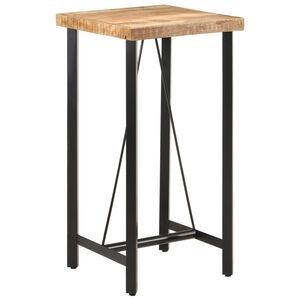 vidaXL Baarip&ouml;yt&auml; 55x55x107 cm t&auml;ysi mangopuu ja rauta