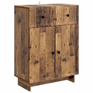 vidaXL Sivup&ouml;yt&auml; Vanha puu 66 x 34,5 x 90 cm Tekninen puu