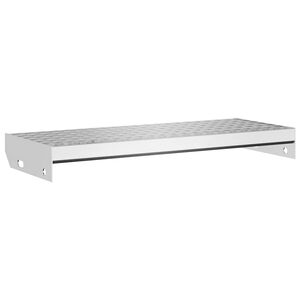 vidaXL Ritil&auml;porras 60x24x7 cm galvanoitu ter&auml;s