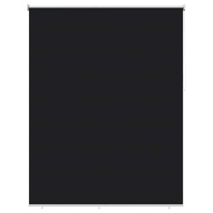 vidaXL Ulkoilman rullakaihdin UV-suojaus Musta 100 x 230 cm (L x K)