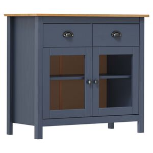 vidaXL Lipasto Hill harmaa 90x40x80 cm t&auml;ysi m&auml;nty