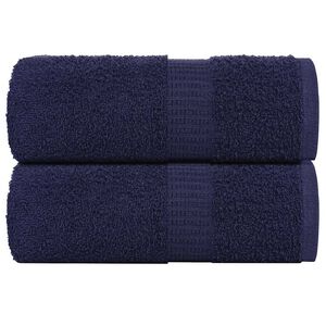 vidaXL Pesupyyhkeet SAMPAKKO 2 kpl tummansininen 30x30 cm 360 gsm