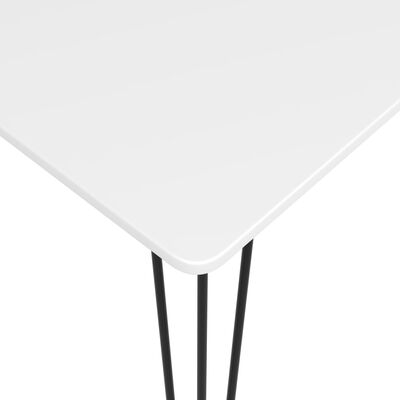 vidaXL Baaripöytä valkoinen 120x60x105 cm