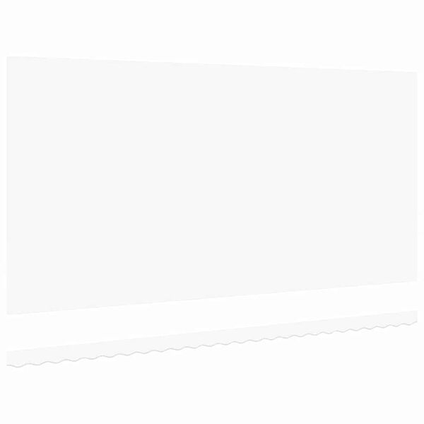 vidaXL Markiisin vaihtokangas Valkoinen 580 x 345 cm Polyesteri