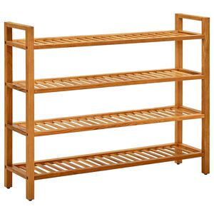 vidaXL Kenk&auml;teline 4 hylly&auml; 100x27x80 cm t&auml;ystammi