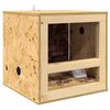 vidaXL Terrarium Ruskea 40 x 40 x 40 cm OSB