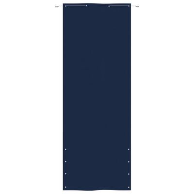 vidaXL Parvekkeen suoja sininen 80x240 cm Oxford kangas