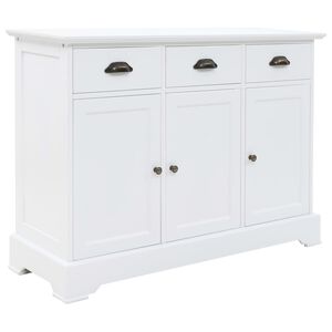 vidaXL Senkki 3 ovella MDF ja m&auml;nty 105x35x77,5 cm