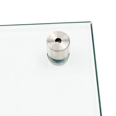 vidaXL Keittiön roiskesuoja läpinäkyvä 70x50 cm karkaistu lasi