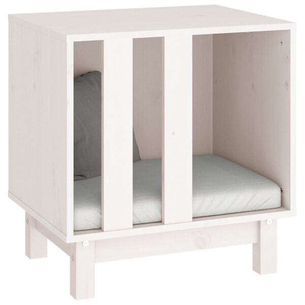 vidaXL Koirankoppi valkoinen 50x40x52 cm t&auml;ysi m&auml;nty