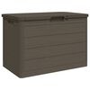vidaXL Ulkotyynylaatikko ruskea 77,5x44,5x53 cm polypropeeni