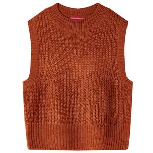 Lasten neuleliivi konjakki 92