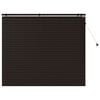 vidaXL Venezia-verho Tumma ruskea 145 x 130 cm 35 mm