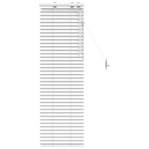 vidaXL Venezia-verho valkoinen 40 x 130 cm 35 mm