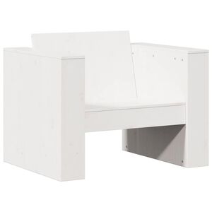 vidaXL Puutarhansohva valkoinen 79x60x62 cm t&auml;ysi m&auml;nty