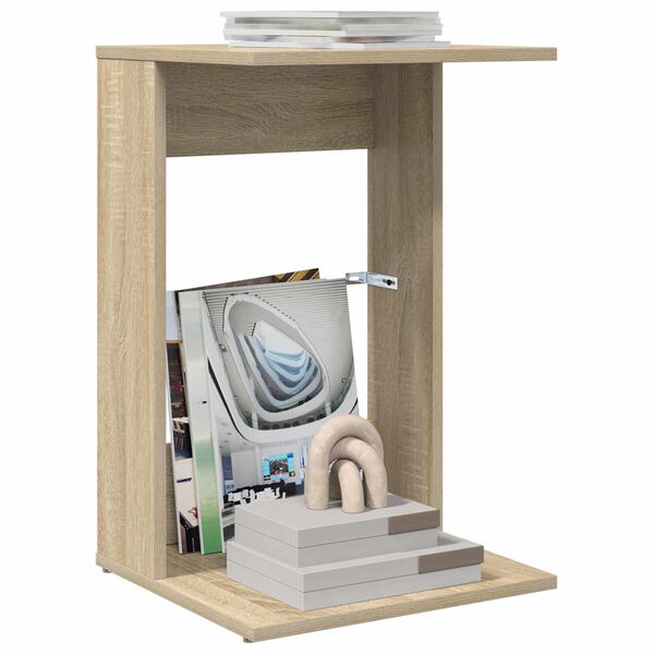 vidaXL Sivup&ouml;yt&auml; Sonoman tammi 40 x 38 x 62,5 cm Tekninen puu