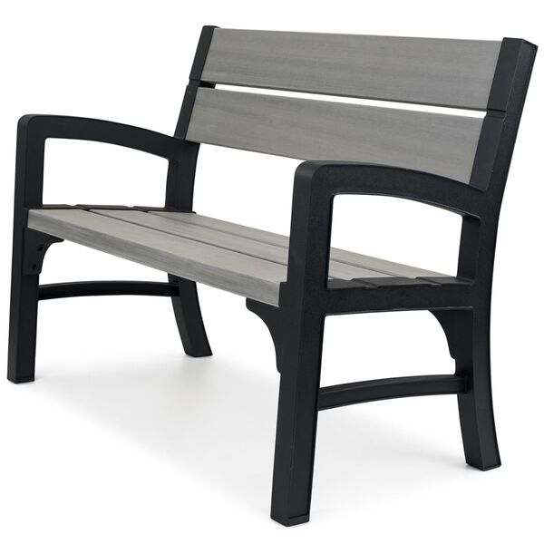 Keter 2-istuttava puutarhapenkki Montero harmaa 233309