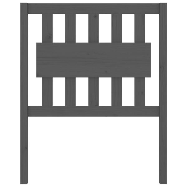 vidaXL S&auml;ngynp&auml;&auml;ty harmaa 80,5x4x100 cm t&auml;ysi m&auml;nty