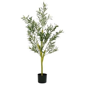 vidaXL Keinotekoinen oliivipuu 450 Lehdet 120 cm Vihre&auml;