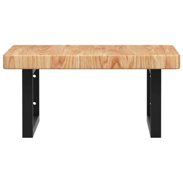 vidaXL Pesuallashylly sein&auml;lle ter&auml;s ja t&auml;ysi tammi