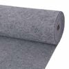 vidaXL Matto Harmaa 1,2 x 15 m Polyesteri