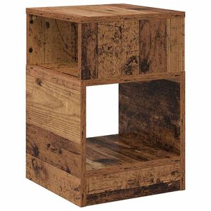vidaXL P&auml;&auml;typ&ouml;yt&auml; Vanha puu 30,5 x 30 x 45 cm Tekninen puu