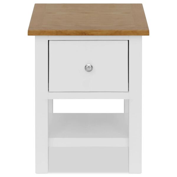 vidaXL Yöpöytä 36x30x47 cm täystammi