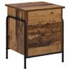 vidaXL S&auml;ilytyslaatikko Vanha puu 80 x 40 x 49,5 cm Tekninen puu