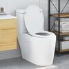 vidaXL WC-istuin Valkoinen 47 x 37 x 4 cm Duroplast