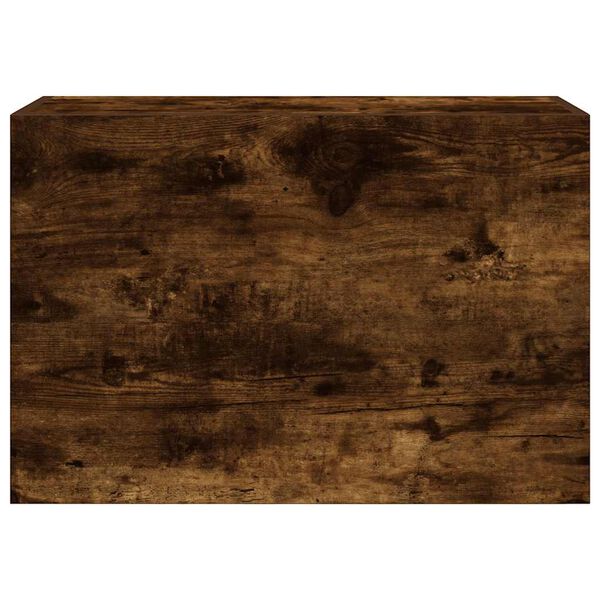 vidaXL Kylpyhuoneen seinäkaappi savutammi 60x25x40 cm tekninen puu