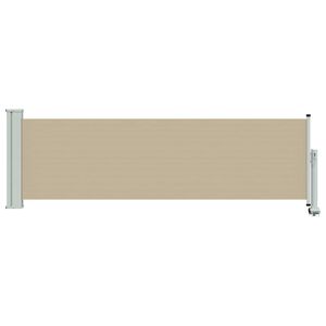 vidaXL Sivupergola 100 x 300 cm 100% polyesteria rautaa ter&auml;st&auml;