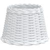 vidaXL Lampunvarjostin valkoinen &Oslash;30x20 cm paju