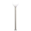 vidaXL Pollarivalaisin sensorilla 120 cm ruostumaton ter&auml;s IP44