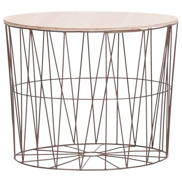 vidaXL Sohvap&ouml;yt&auml; 4 kpl kupari