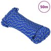 vidaXL Venek&ouml;ysi sininen 4 mm 50 m polypropeeni